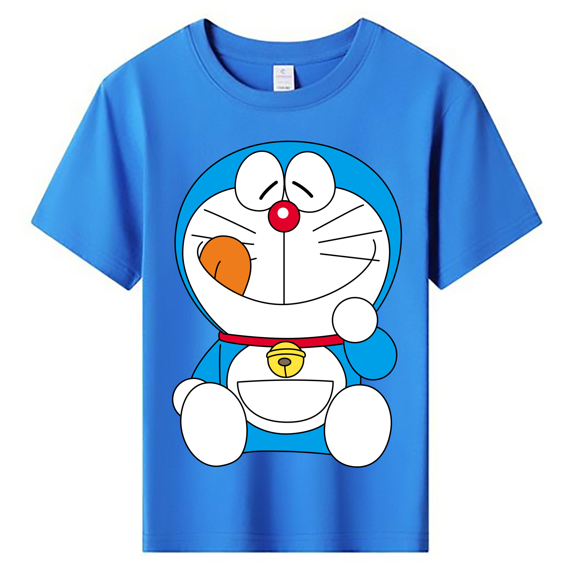 （画像用） ドラえもん Doraemon 綿100％キッズTシャツ（フロントプリント）